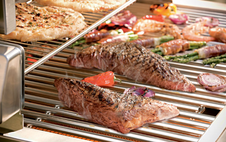 freestanding grill 4