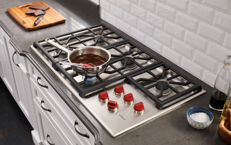Wolf cooktop