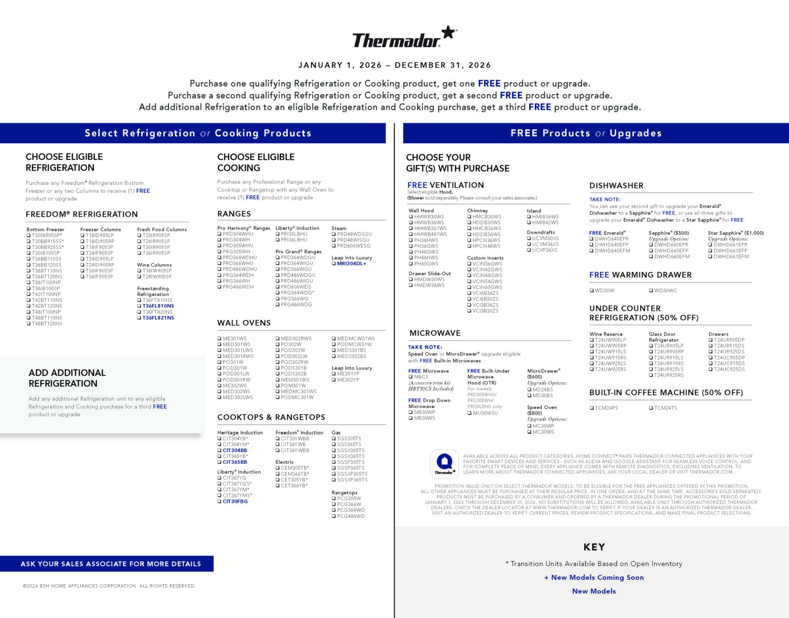 Thermador rebate page 2