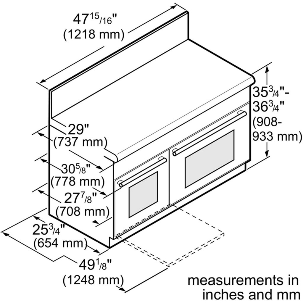Product Marketing Image for the PRG486WLG model by THERMADOR.