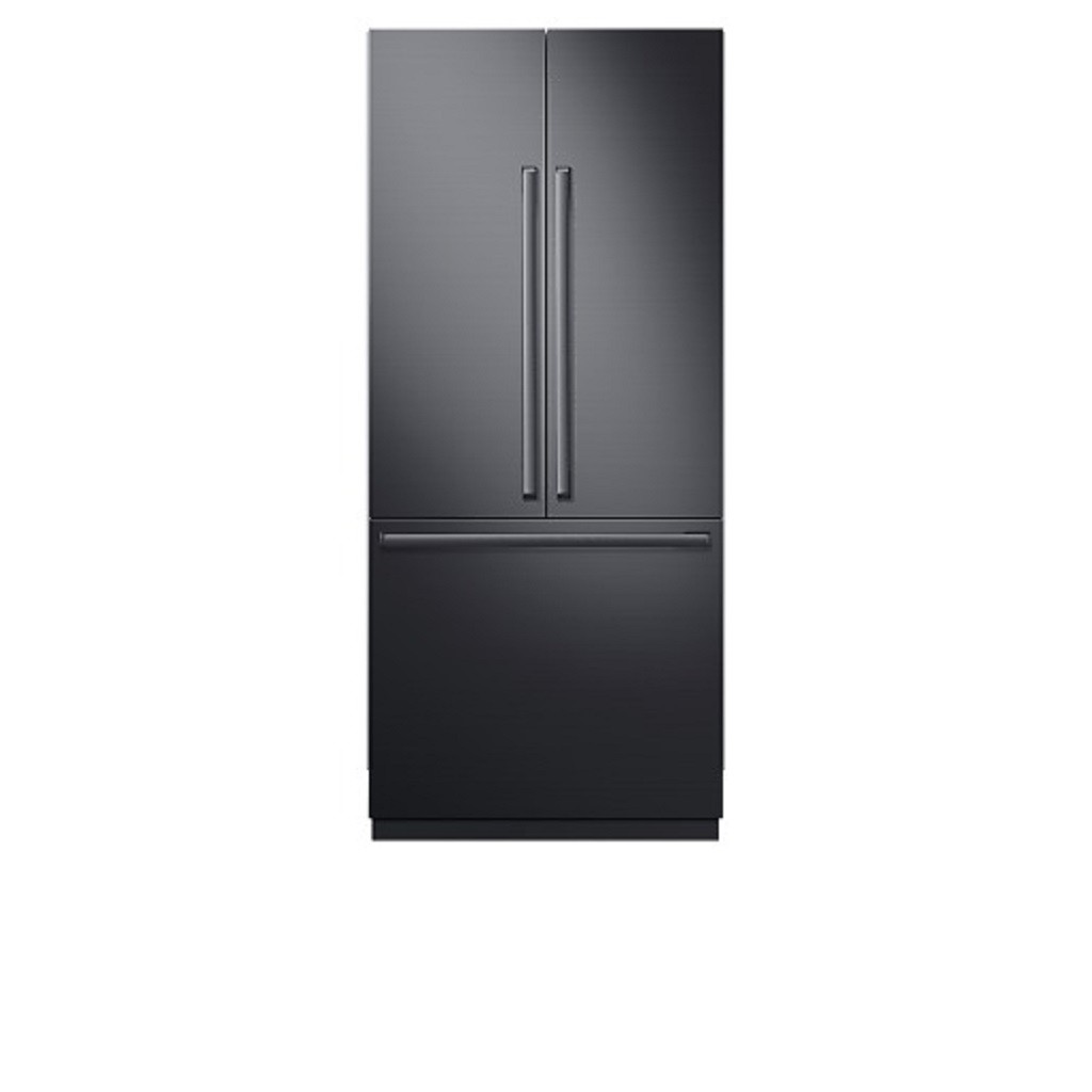 Dacor Bundle Package 36 Inch Built-In French Door with Graphite Steel Door Panels DRF365300AP + RAF36AMAAMS